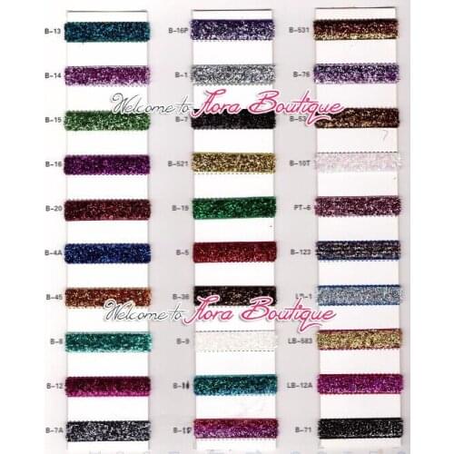 Wholesale glitter elastic, 5/8" high quality metallic elastic ribbon, 150 yards per lot