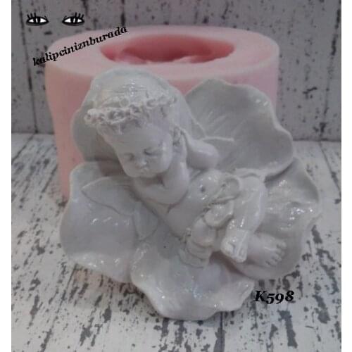 Orchid Inside Baby-3 Silicone Mold