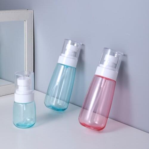 1PCS Empty Travel Bottle plastic Cosmetic Container Portable Multipurpose refillable Bottle 30ML/60ML/80ML/100ML