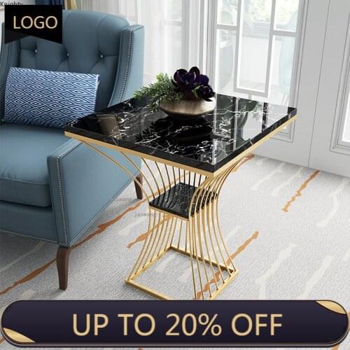 Nordic Luxury Home End Tables Living Room Sofa Side Table Small Tea Coffee Table Modern Bedroom Furniture Sofa Corner Table