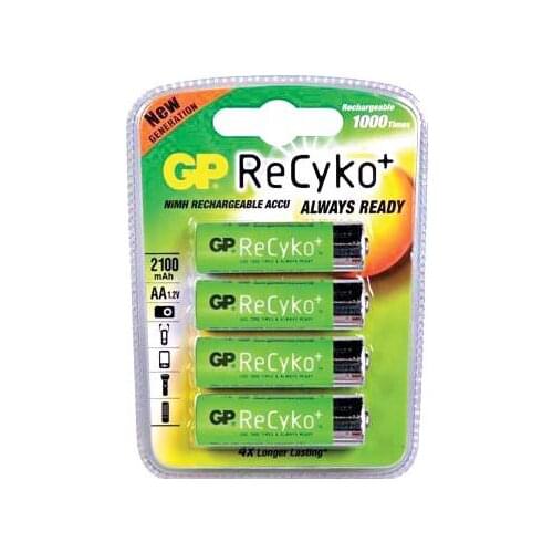 GP 2100MA RECYKO PEN 4 PCS BLS. PACKAGE
