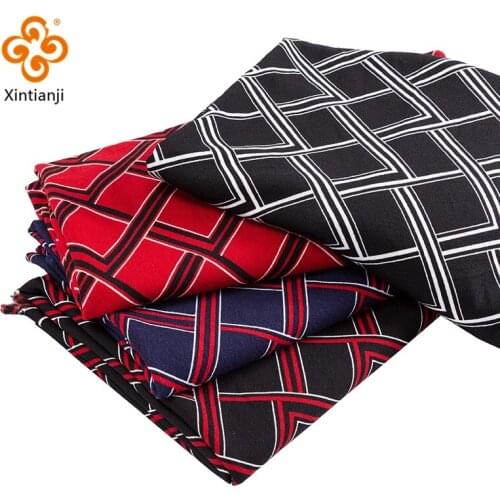 Width In 59.05ꞌꞌ Polyester Stretchy Printed Fabric By Meters For Sewing Women Dresses TJ1090