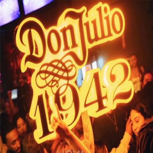 1942 DON JULIO LED SIGN FOR NIGHTCLUB DISPLAY
