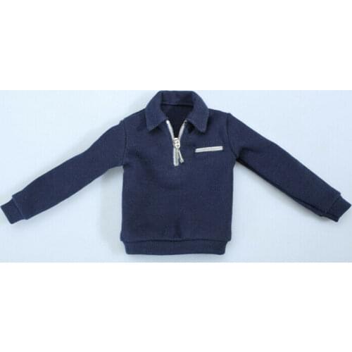 D80149 1/6th WWII German Blue Sweater Model for 12" Doll