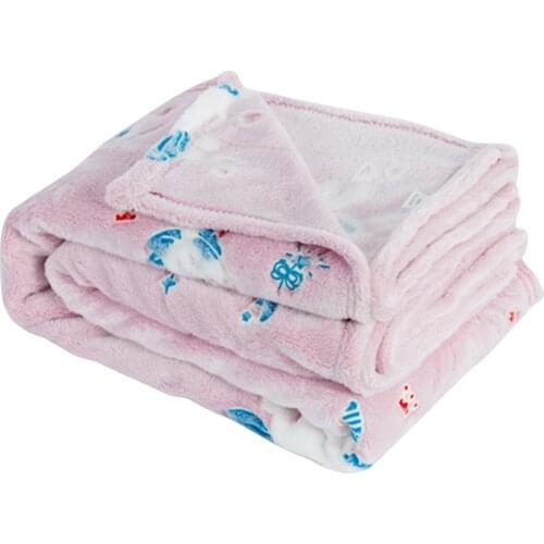 Childrens Cartoon Blankets Luminous Blankets Flannel Napping Blankets Office Car Cover Blankets