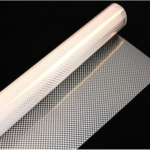 HOHOFILM 1.52x10m White Dot Gradient Dot Window Film Office Glass Decorative Sticker Vinyl Opaque Privacy Window Film