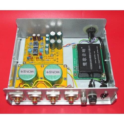 LP vinyl MC phono step-up transformer, 10Ω: 2K8 / 30Ω: 3K6 / 20Ω / 40Ω: 3K6 Permalloy MC phono amplifier, delicate sound quality