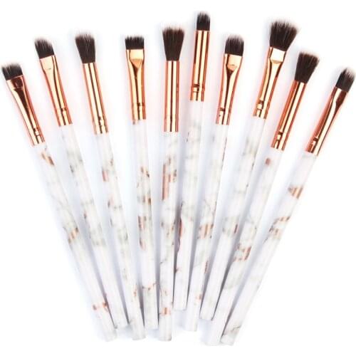 MAANGE Brush 10Pcs Foundation Brush Multifunctional Brushes Concealer Eyeshadow Makeup Brushes Set Tool 2019 Mar19