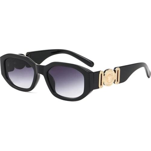 New Style Personality Head Wear Sunglasses European and American Irregular Small Frame Sunglasses Men and Women Trend Sunglasses