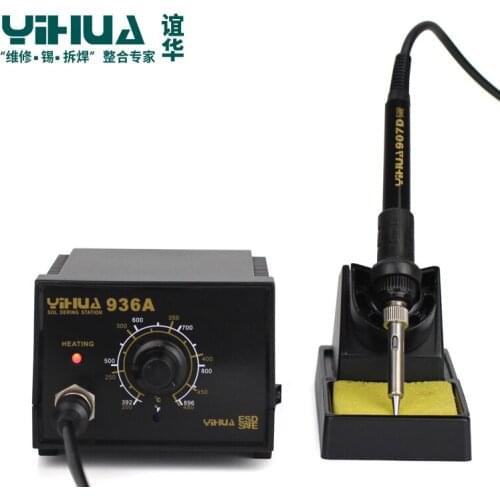 Soldering Station 220V EU Plug Soldering Tool spot welding machine YIHUA 936A