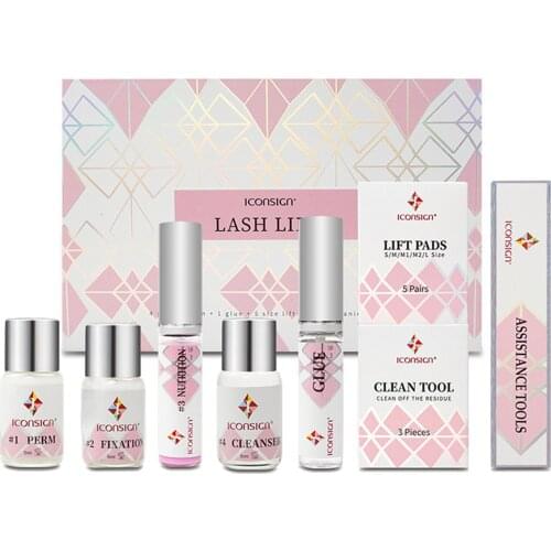 Professional Lash Lift Kit Semi-Permanent Curling Perming Wave Suitable for Salon Lash Lift for Perming