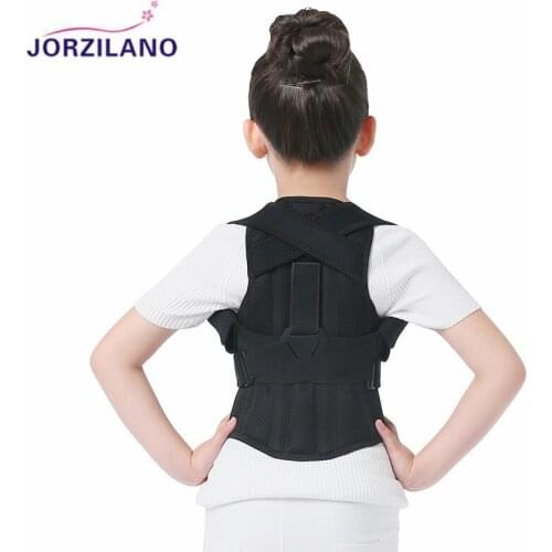 JORZILANO Children Kids Adjustable Posture Corrector Belt Back Chest Shoulder Supporting Posture Correct Brace For Unisex Adult