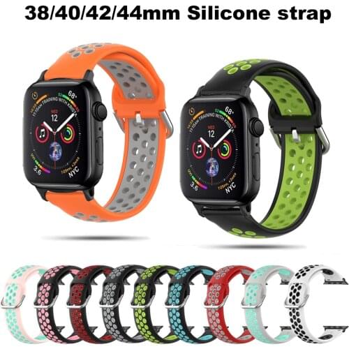 Solo Loop for Apple Watch Strap 44mm 40mm 38 42mm Elastic Silicone watchband bracelet iWatch serie 6 5/4/3 SE smart watch strap