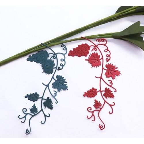 Grape Dies Scrapbook Die Cutting Metal Album Cards Making DIY Mold Handcraft Template Stencil Embossing Folder Cut Die