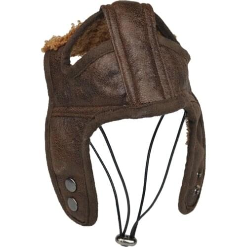 Dog Supplies Pet Dogs Hat Puppy Warm Comfortable Handsome Poilt Cap Autumn Winter Cashmere