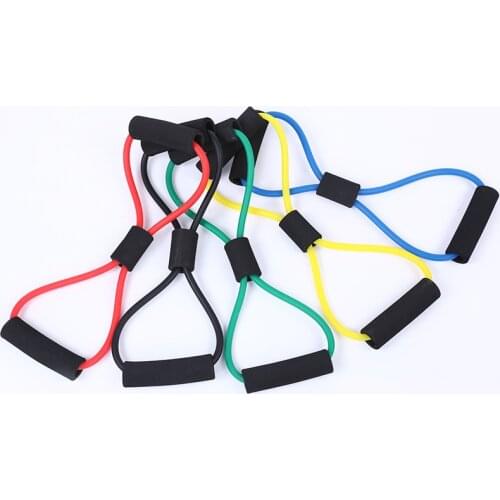 Yoga 8-character pull rope home fitness equipment 8-character pull open shoulder beauty back pull