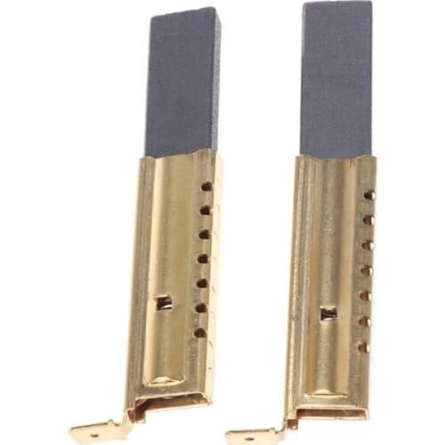1 Pair Useful Washing Machine Motor Carbon Insert Brushes L94MF7 For Whirlpool