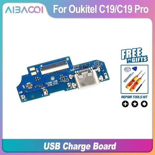 100% Brand New Original USB Board Base Charging Port Board Module Accessories For Oukitel C19/C19 Pro Phone
