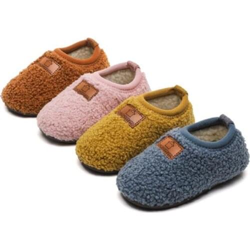 Winter Infant Toddler Boots Warm Plush Baby Girls Boys Snow Boots Outdoor Soft Bottom Non-Slip Child Kids Boots Shoes