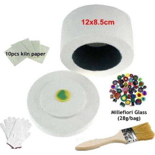 5pcs set Professional Microwave Kiln Kits For Glass Fuseworks Beginners Fusing