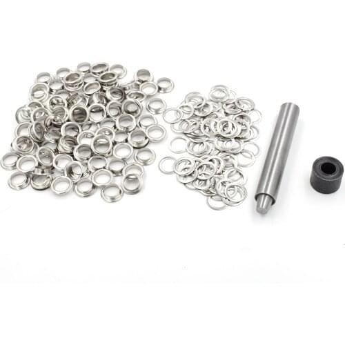 800 # eyelets. 200 sets of package.inner diameter of 10mm.Corn. Metal eyelets Sewing patches.clothes Bags and shoes accessories