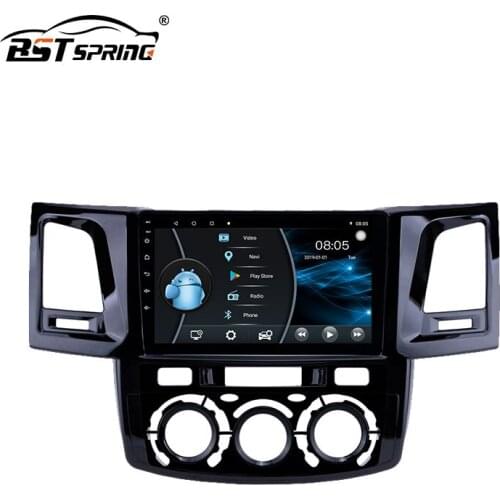 Bosstar 9 inch Android 10 Car Stereo GPS Navigation System for Toyota Fortuner 2007-2015 Manual Mode Audio System
