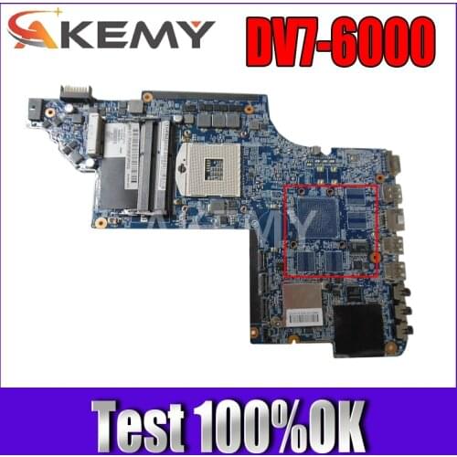 Akemy For HP Pavilion DV7 DV7-6000 Laptop Motherboard HM65 UMA DDR3 665993-001 full tested