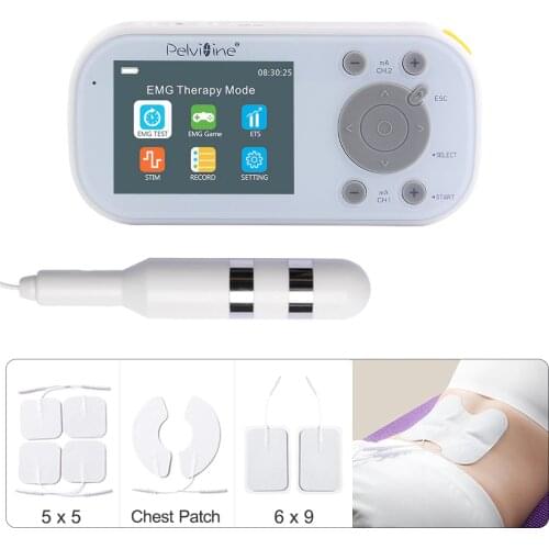 Biofeedback EMG therapy Pelvic floor Electric&POP&FPFD incontinence uterine Improve intimate sensation Kegel Game Trainer