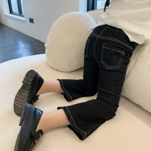 Черные джинсы для девочек Cutyome China At AliExpress