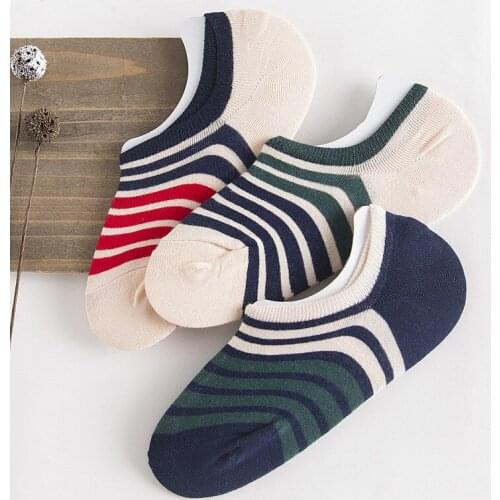 Cotton women low ankle boat socks invisible silicon gel slipper girl boy hosiery 1pair=2pcs ws159
