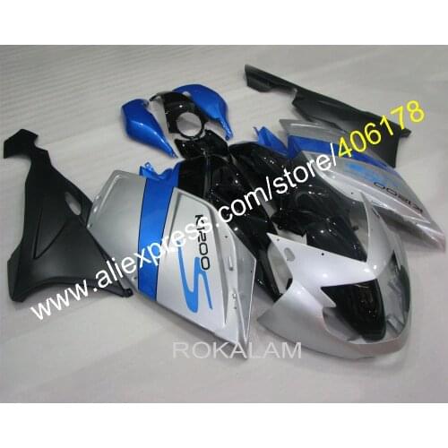 K1200S Sportbike Full Fairing For BMW K1200S K 1200S 2005-2008 K1200 S 05 06 07 08 Blue Silver Black Fairings
