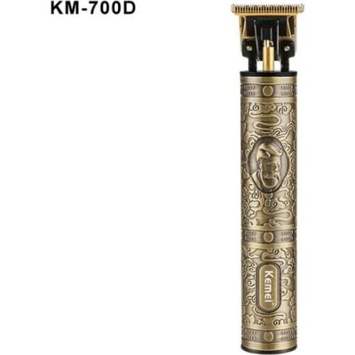 Kemei hair trimmer KM-700d USB rechargeable hair clipper cordless haircut machine beard trimmer oil head clipper hair carving
