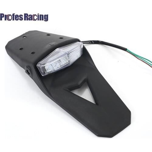 Motorcycle LED Tail Light&Rear Fender Light Universal Motocross Enduro For CR EXC WRF CRF 250 400 426 450