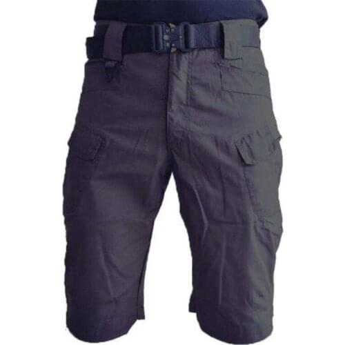 Military Camouflage Shorts Men Mens Summer Leisure Outdoor Tactical Multi Pocket Wear-resistant Tactical Pants Special Forces