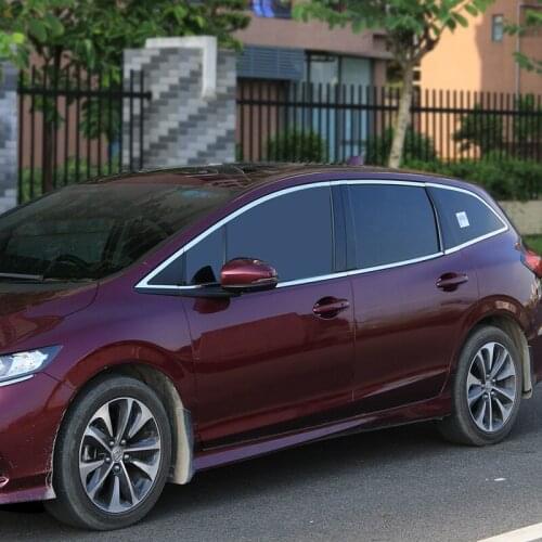 Stainless steel Exterior Window Sill Lid Trims for honda jade 2013 2014 2015 2016 2017 2018 Car Styling