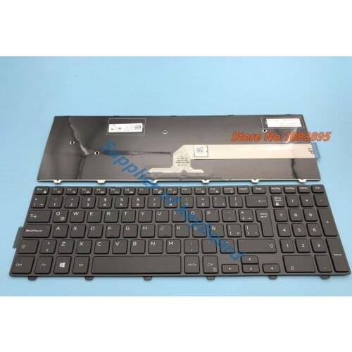 New Latin Spanish keyboard For Dell Inspiron 15 5000 Series 15 5551 5552 5555 5558 5559 7559 Latin Keyboard No Backlit