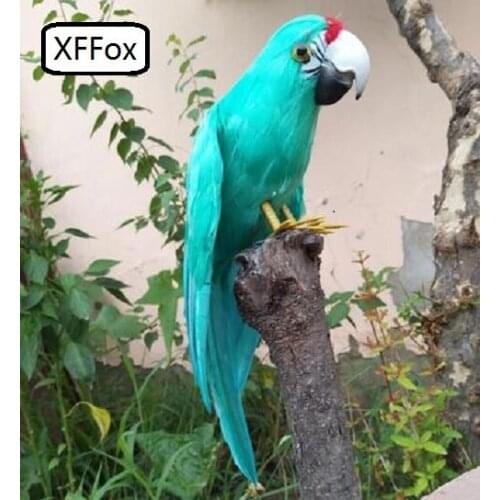 New real life light green parrot model foam&feather simulation little wings parrot bird gift about 30cm xf0221