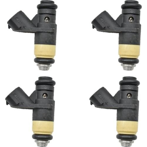 Genuine 4PC/LOT Fuel Injector Nozzle For v-olkswagen Polo 9N /Seat Ibiza IV 1.4L 2002-2007 /Skoda Fabia 6Y 036906031M