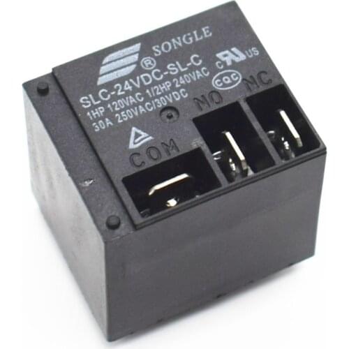Power Relays SLC-24VDC-SL-C 24V 30A T91 HF2100 A set of conversions 5PIN Relay Wholesale Price