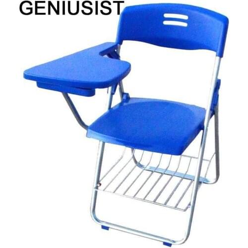 Computer Training Institution Plegable Metal Office Sedie Moderne Pieghevoli Silla De Oficina Folding Chair With Board