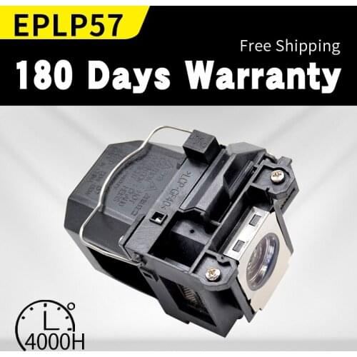 Replacement Projector Lamp ELPLP57 for EPSO/N BrightLink 450Wi BrightLink 455Wi BrightLink 455WI-T H318A H343A PowerLite 450