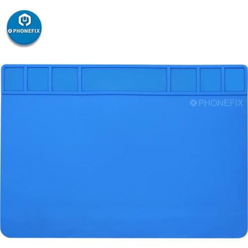 Heat Insulation Silicone Pad Mobile Phone Repair Work Mat Maintenance Platform BGA Repair DIY Tool ESD Mat for Soldering Repair