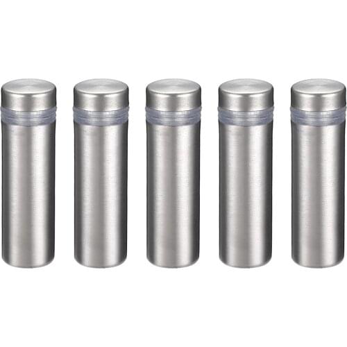 Uxcell Sign Standoffs Mounts Wall Glass Standoff Advertising Nails 12mm x 40mm 5pcs