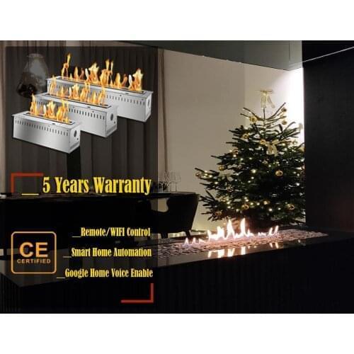 On sale 36'' eco flame bio ethanol fireplace with stainless steel burner 8.5L