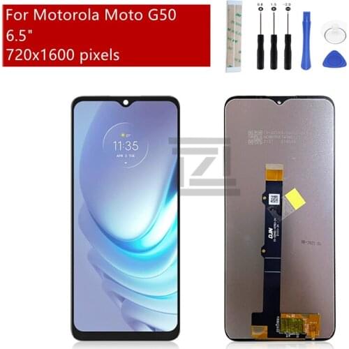 For Motorola Moto G50 LCD Display Touch screen Digitizer Assembly For Moto G50 Screen Replacement Repair Parts 6.5"