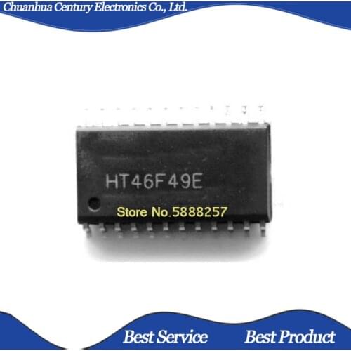 2 pcs/lot HT46F49E SOP24 New and Original In Stock