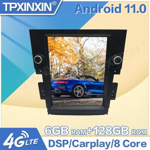 12.1inch Android 11 6+128G For Lincoln Navigator Vertical Screen ISP HD Video Stereo Audio Player Smart Voice Radio