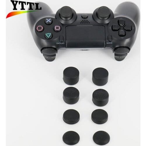 8Pcs / Set Enhanced Silicone Analog Controller Thumb Stick Grips Cap Extra High for PS3 PS4 XBOX360 XBOXONE Controller Grips