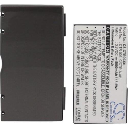 Cameron Sino 5000mAh battery for NINTENDO 3DS CTR-001 MIN C/CTR-A-AB CTR-003 Game, PSP, NDS Battery