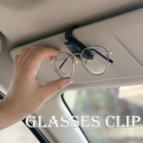Car Auto Sun Visor Glasses Sunglasses Clip For GMC / Buick / Cadillac / Chevrolet / Holden / Ford / Opel / Tesla / Lincoln